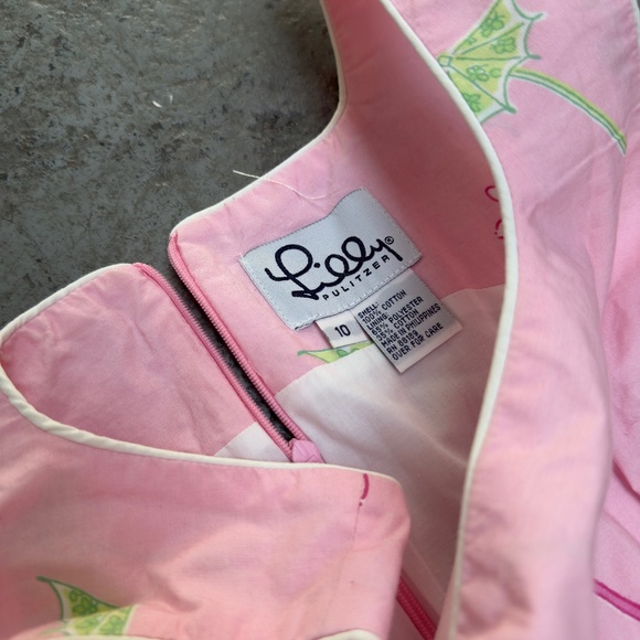 Vintage Lilly Pulitzer Beverly Hills Martini Cosmo YK2 Dress 10 - Picture 3 of 5